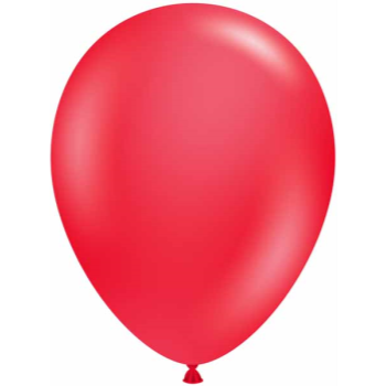 Picture of 5" RED LATEX BALLOONS - TUFTEK