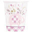 Image de PINK FLORAL ELEPHANT 9oz CUPS