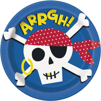 Picture of AHOY PIRATE 9" PLATES