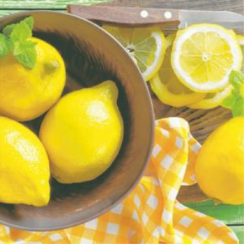 Picture of LEMONS - LUNCHEON NAPKINS
