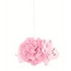 Image sur PINK FLORAL ELEPHANT HANGING PUFFY DECORATION