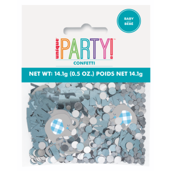 Picture of BLUE FLORAL ELEPHANT CONFETTI