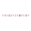 Picture of PINK FLORAL ELEPHANT JOINTED BANNER