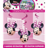 Image sur MINNIE MOUSE HANGING SWIRL DECORATION - 3/PK