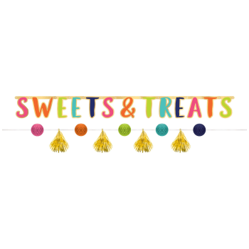 Picture of DECOR - SWEETS AND TREATS BANNER KIT