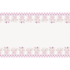 Picture of PINK FLORAL ELEPHANT TABLE COVER