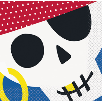 Image de AHOY PIRATE BEVERAGE NAPKINS