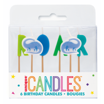 Image de DINOSAUR CANDLE PICK