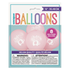 Picture of 12" LATEX BALLOONS - PINK FLORAL ELEPHANT 