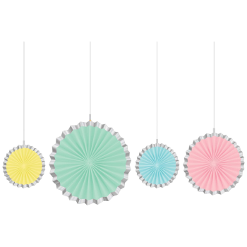 Image de DECOR - PRETTY PASTELS PAPER FANS