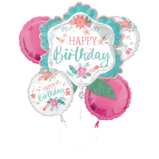 Image sur FLORAL BIRTHDAY FOIL BOUQUET - FREE SPIRIT BIRTHDAY