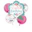 Picture of FLORAL BIRTHDAY FOIL BOUQUET - FREE SPIRIT BIRTHDAY