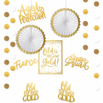 Image de DECOR - OVER THE HILL GOLDEN AGE ROOM DECORATING KIT