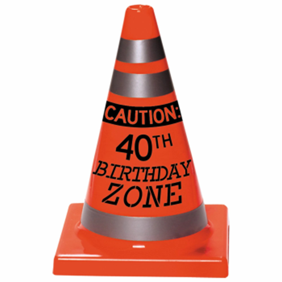 Picture of 40th BIRTHDAY CONE