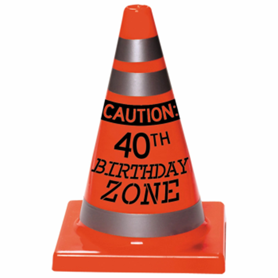 Image sur 40th BIRTHDAY CONE