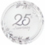 Image de TABLEWARE - HAPPY 25th ANNIVERSARY 10" METALLIC PLATES