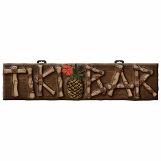 Image sur DECOR - TIKI BAR VAC FORM SIGN