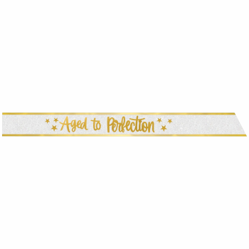 Image de WEARABLES - OVER THE HILL GOLDEN AGE SASH - AGED TO PERFECTION