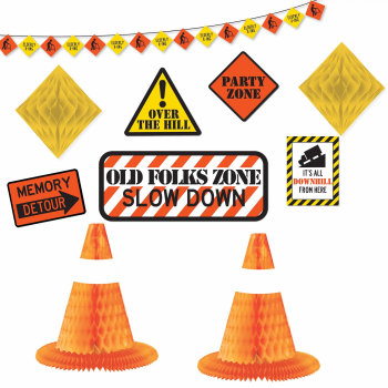 Image de DECOR - OVER THE HILL CONSTRUCTION ROOM DECORATING KIT