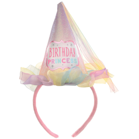 Image sur WEARABLES - PASTEL PARTY CONE HAT HEADBAND