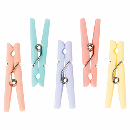 Image sur FAVORS - CLOTHESPINS - ASSORTED COLORS