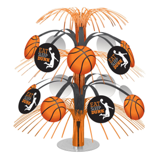 Image sur BASKETBALL CASCADE CENTERPIECE