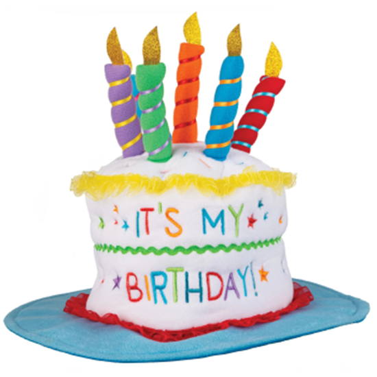 Image sur WEARABLES - SPRINKLES BIRTHDAY CAKE HAT