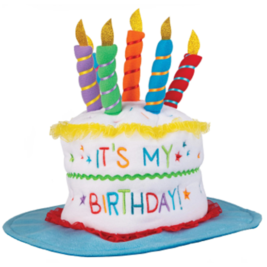 Picture of WEARABLES - SPRINKLES BIRTHDAY CAKE HAT