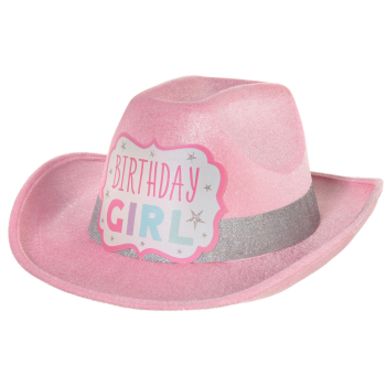 Image de WEARABLES - PASTEL PARTY PINK COWBOY HAT