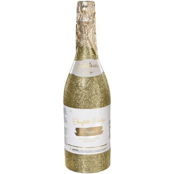 Image de DECOR - GOLDEN AGE BIRTHDAY - CONFETTI BOTTLE PARTY POPPER