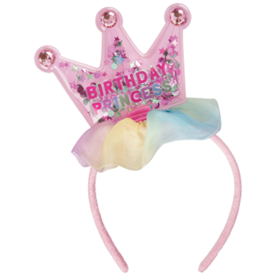 Image sur WEARABLES - PASTEL PARTY BIRTHDAY PRINCESS SHAKER HEADBAND