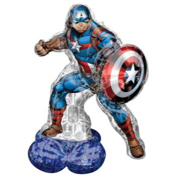 Image de AIRLOONZ - CAPTAIN AMERICA - AIR FILLED