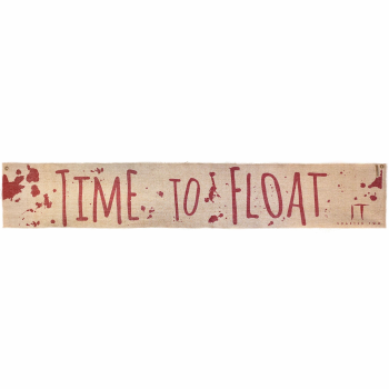 Image de IT PENNYWISE - TIME TO FLOAT CLOTH BANNER