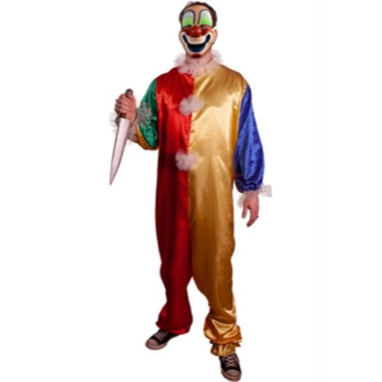 Image sur YOUNG MICHAEL CLOWN COSTUME WITH MASK - ADULT