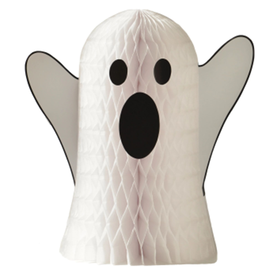 Image sur FAMILY FRIENDLY GHOST HONEYCOMB CENTERPIECE