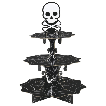 Picture of SKULL CUPCAKE STAND