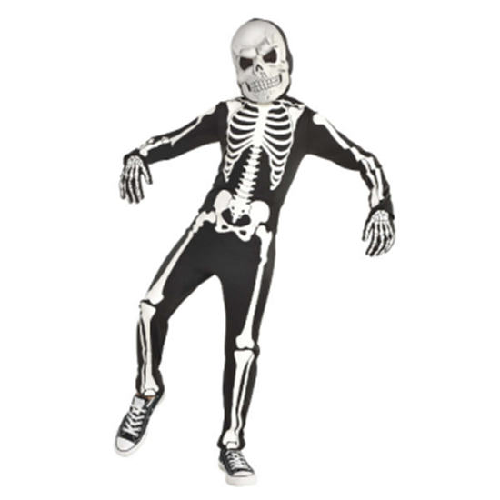 Picture of GLOW IN THE DARK SKELETON - KIDS MEDIUM