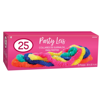 Image de WEARABLES - BOX OF POLY LEIS 25/box