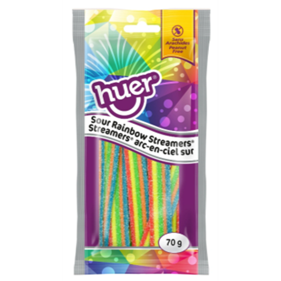 Image sur 1 PACK RAINBOW SOUR STREAMERS