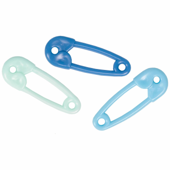 Picture of FAVORS - SAFETY PINS - BLUE