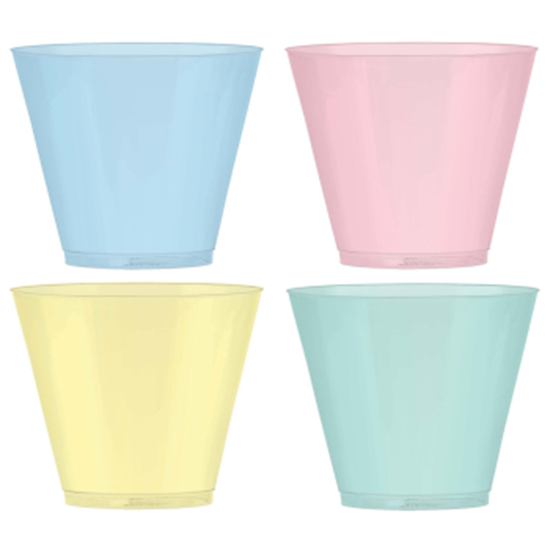 Picture of TABLEWARE - PRETTY PASTELS 9oz CUPS