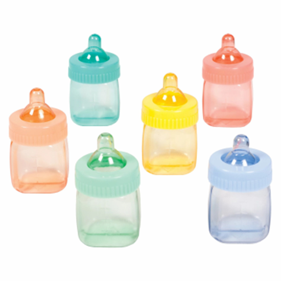 Image sur FAVORS - BABY BOTTLES - ASSORTED COLORS