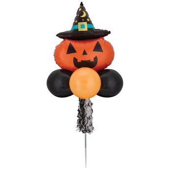 Picture of BALLOON - WITCHY PUMPKIN BALLOON YARD SIGN