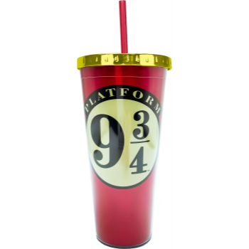 Picture of HARRY POTTER - PLATFORM 3/4 LARGE CUP WITH STRAW