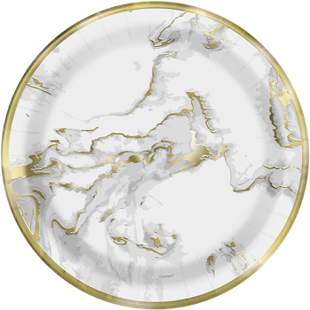 Image de GOLD MARBLE 9" PLATES