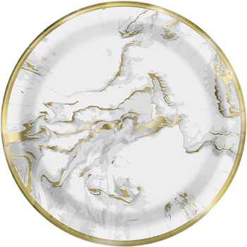 Picture of GOLD MARBLE 7" PLATES