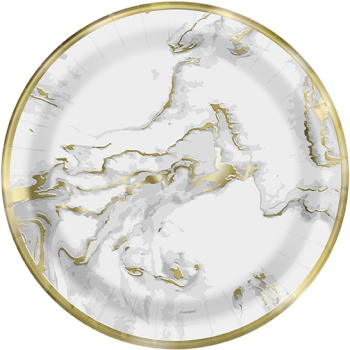 Image de GOLD MARBLE 7" PLATES