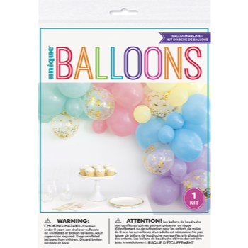 Image de BALLOON ARCH KIT - PASTEL