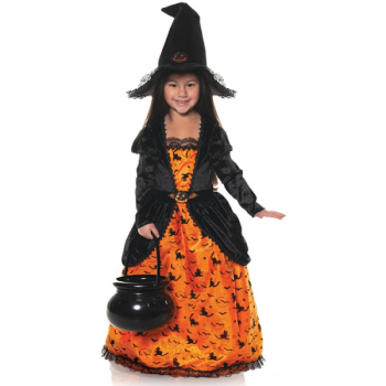 Picture of PUMPKIN WITCH COSTUME - MEDIUM