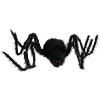 Image de 80" LARGE FURRY BLACK SPIDER